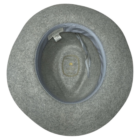 Kooringal Wool Felt Gray Kallie Safari Fedora Hat OS - Picture 8 of 13